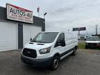 2015 Ford Transit Cargo Van T-150 130 Low Rf 8600 GVWR Sliding RH Dr