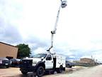2010 Ford F550 4X4 42' ALTEC ARTICULATING & TELESCOPIC BUCKET TRUCK - Fort