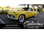 1955 Ford Thunderbird Restomod Goldenrod Yellow 1955 Ford Thunderbird LS3 V8