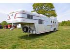 2002 Elite Trailers Slant Load 3 HORSE WITH 13' SHORTWALL OUTLAW LQ