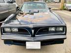 1977 Pontiac Trans Am Coupe Black Rwd Manual