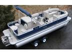 New triple tube 23 two tube pontoon boat with 150 hp and