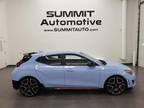 2020 Hyundai Veloster Blue, 34K miles