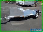 2023 aluma mc10 New single motorcycle aluminum trailer w air