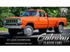 1973 Dodge Power Wagon Orange 1973 Dodge Power Wagon 318 CID V8 4-Speed Manual