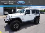 2014 Jeep Wrangler Unlimited White, 79K miles