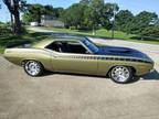 1970 Plymouth Barracuda Coupe Green Rwd
