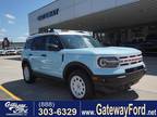 2023 Ford Bronco Blue, 17 miles