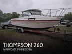 1989 Thompson 260 Fisherman Boat for Sale