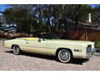 1975 Cadillac Eldorado Convertible Bill Mitchell's 1 of 1 pecial order 1975