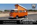 1975 Volkswagen Bus/Vanagon Westfalia Campmobile Orange 1975 Volkswagen Bus 1800