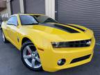 2010 Chevrolet Camaro LT2 Coupe Yellow,