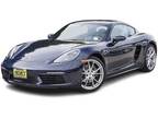 2018 Porsche 718 Cayman Blue, 18K miles