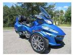 blue 2019 Can-Am Spyder RT Limited