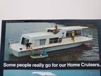 Houseboat-Kingscraft Home Cruiser 44' X15-Very Original