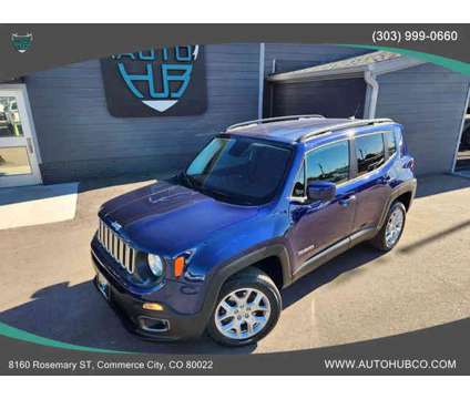 2016 Jeep Renegade for sale is a Blue 2016 Jeep Renegade Car for Sale in Commerce City CO