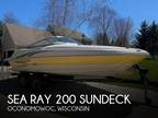 Sea Ray 200 Sundeck Deck Boats 2004
