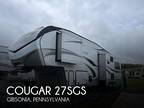 Keystone Cougar 27SGS Fifth Wheel 2020