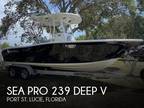 Sea Pro 239 Deep V Center Consoles 2018