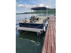 Pontoon Boat Garaged for Lake 9.9 hp Mercury motor (2020) -