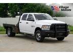 2014 DODGE Ram 3500 4WD Crew Cab Tradesman CUMMINS FLATBED VERY NEAT TRUCK!