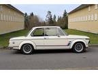 1974 BMW 2002 Turbo Manual White with Factory Striping