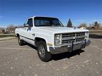 1985 Chevrolet C20 White