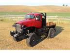 1942 Chevrolet 1-1,2 Ton Pickup Dark Red and Black