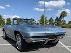 1963 Chevrolet Corvette Silver Blue