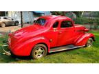 1938 Chevrolet Business Coupe Red with accents 327