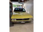 1966 Chevrolet Chevelle Malibu Cream Yellow 4 speed