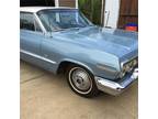 1963 Chevrolet Impala Blue White hard top