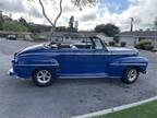 1948 Ford Convertible Blue 350 Chevy 330hp