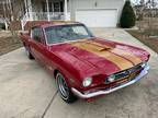 1965 Ford Mustang GT Red and gold