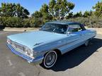 1964 Ford Galaxie 500 XL Convertible top Caspian Blue