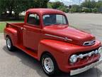 1951 Ford F1 Pickup Red