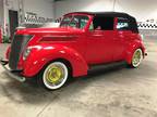 1937 Ford Convertible Red