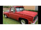 1985 Chevrolet C10 Red