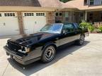 1987 Buick Grand National 3.8 liter Turbocharged V6 engine Black