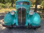 1936 Buick 40 turquoise sedan