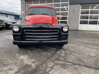 1954 GMC Delivery Red Black