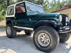 1979 Jeep CJ7 Green v8 5.0.