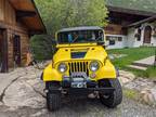 1972 Jeep CJ5 Yellow 304cu V8