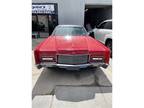 1971 Lincoln Continental Red Coupe