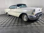 1955 Oldsmobile 98 White Beige