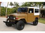 1982 Toyota Land Cruiser FJ40 Light Brown