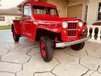 1956 Willys Pickup RED