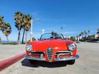 1959 Alfa Romeo Giulietta Spider Red