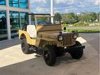 1948 Jeep Willys yellow