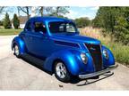 1937 Ford Coupe Blue